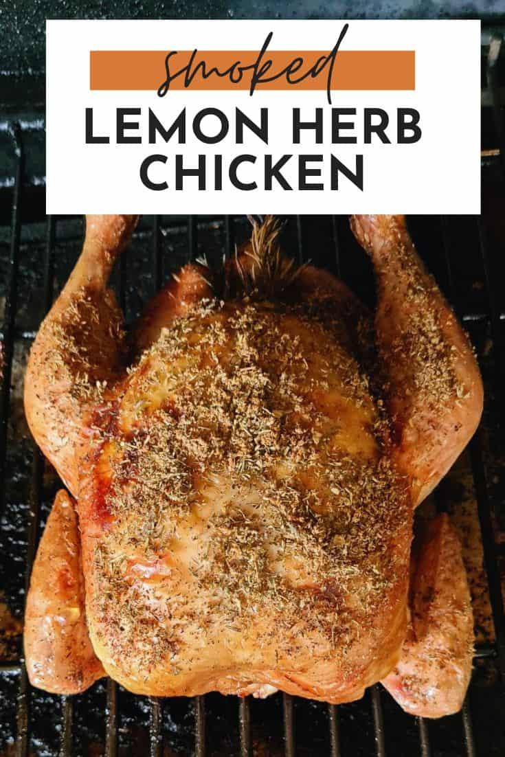 smoked lemon herbed chicken